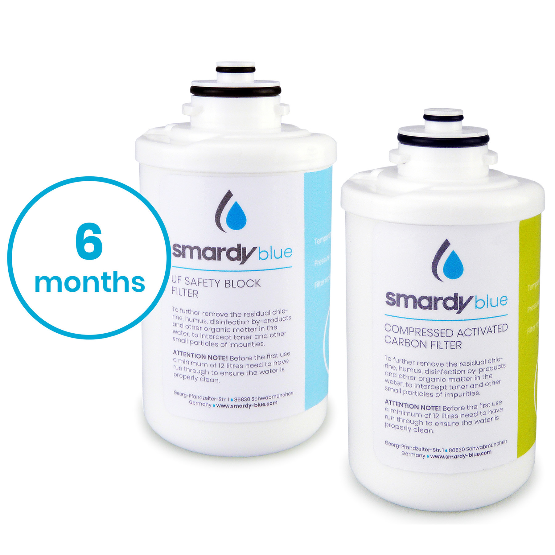 Membrane D’osmose Inverse 400 GPD – Filtre De Remplacement Pour Purificateur D’eau Domestique (2 Pièces)