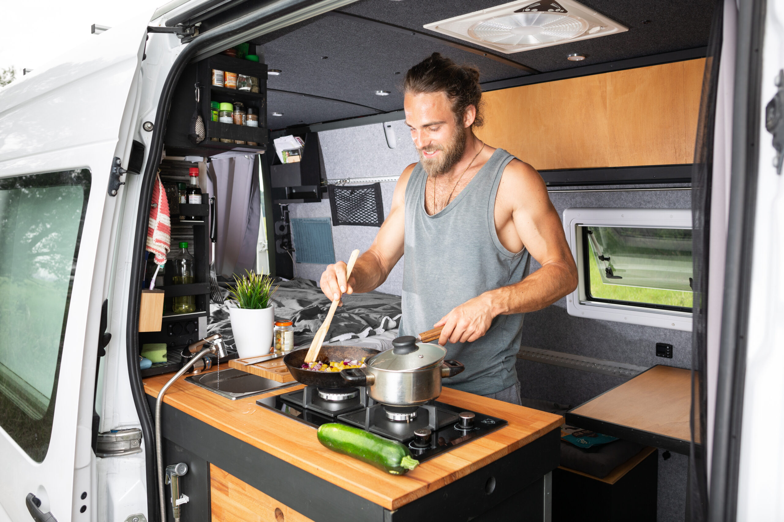 Kochen im Campier
