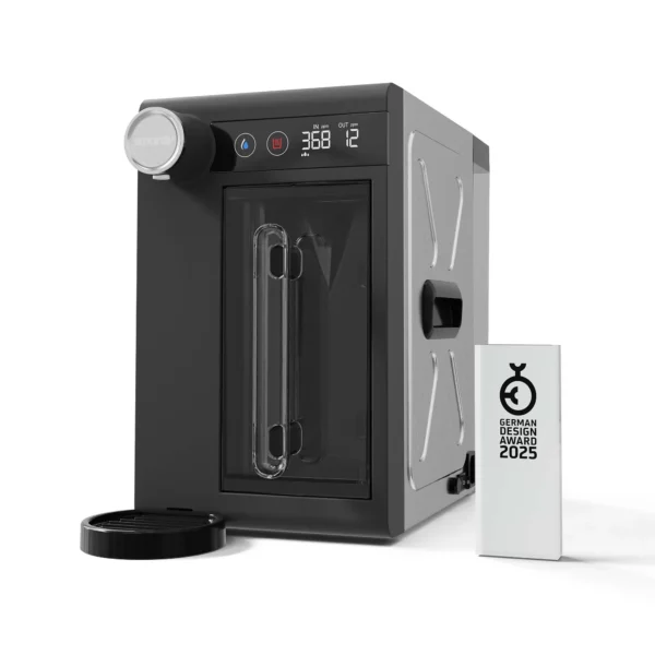 CampingBar Genius™ ist eine Osmoseanlage ideal zum Campen – Gewinner des German Design Award 2025